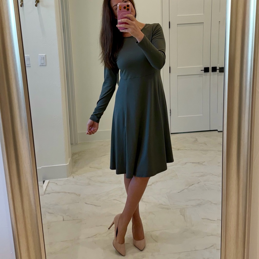 Soft Long Sleeve Dress